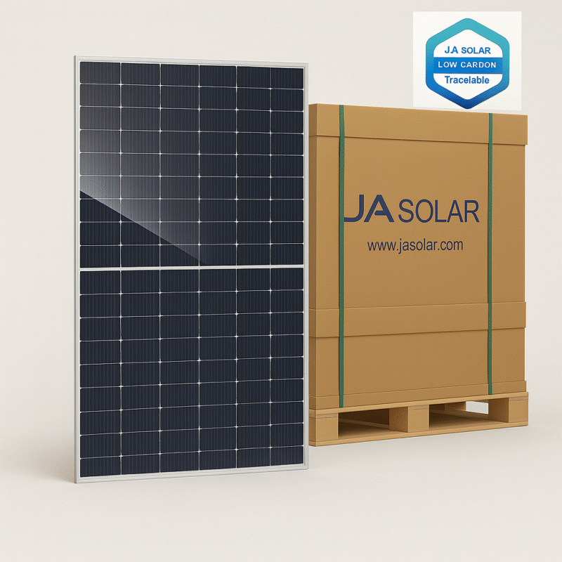 JA Solar | 600Wp | N-Type | Bifacial Dubbelglas
