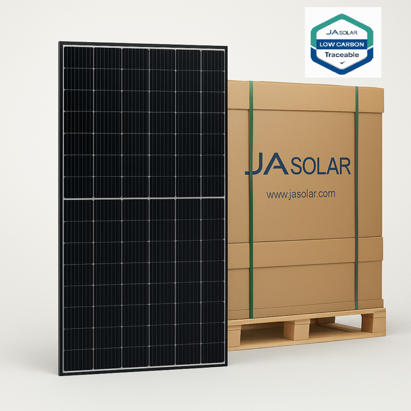 JA Solar | 460Wp | Bifaciaal N-Type | Dubbel glas LB met MC4